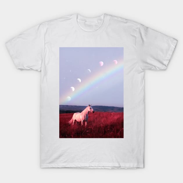 Rainbow Horse T-Shirt by Dani-Moffet